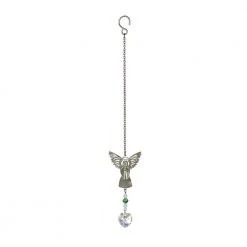 Woodstock Chimes August ~ Birthstone Angel Crystal Suncatcher