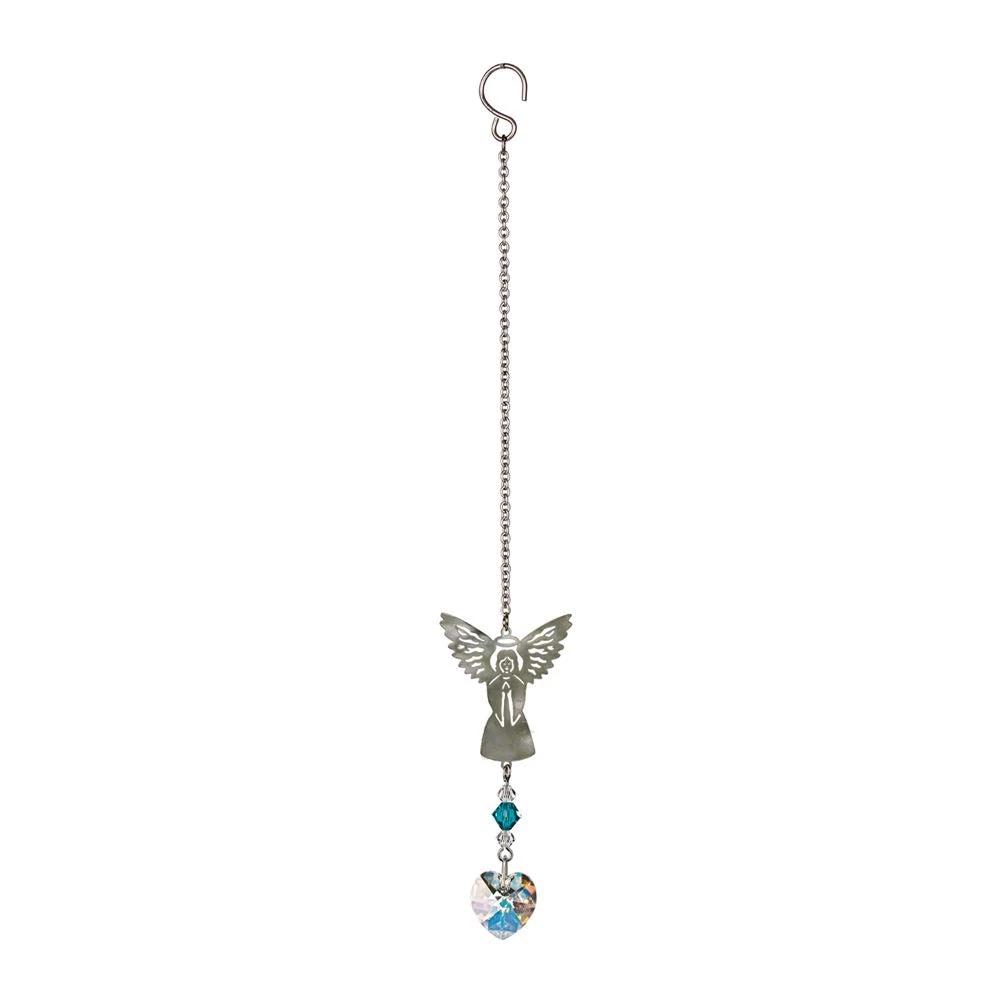 Woodstock Chimes December ~ Birthstone Angel Crystal Suncatcher 5 Woodstock Chimes December ~ Birthstone Angel Crystal Suncatcher