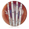 Raku Potteryworks New Arrivals! Bamboo Coasters Set From Raku Pottery