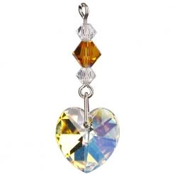 Woodstock Chimes November ~ Birthstone Angel Crystal Suncatcher