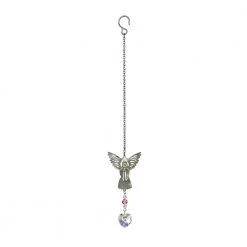 Woodstock Chimes October ~ Birthstone Angel Crystal Suncatcher Angel Gifts