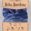 Natural Life Navy & White Tie-Dye Boho Bandeau