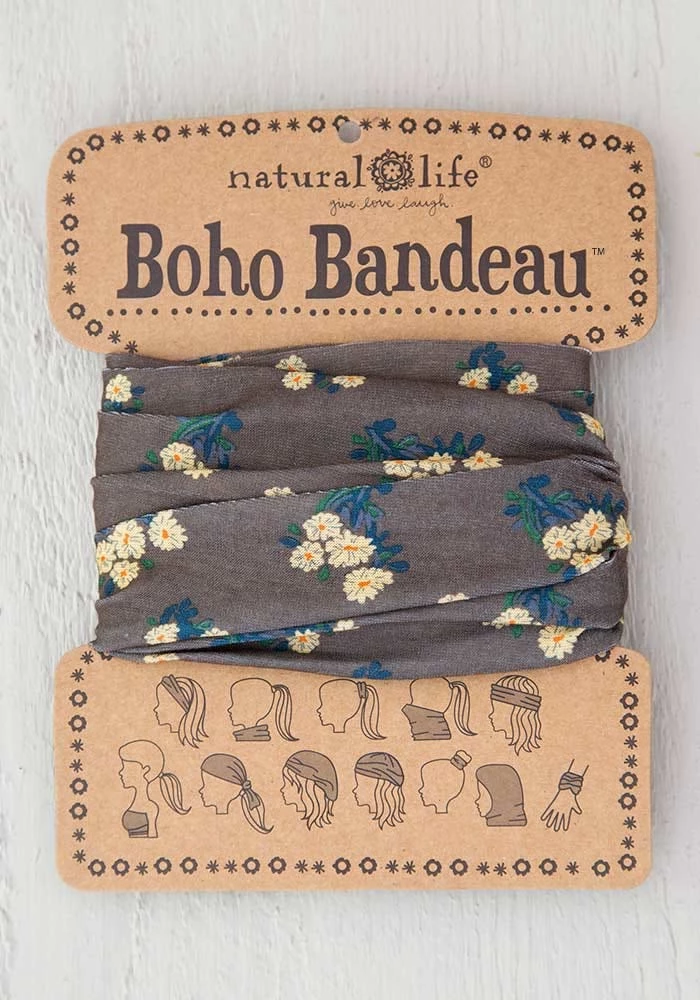 Natural Life Cocoa Daisies Boho Bandeau 3 Natural Life Cocoa Daisies Boho Bandeau