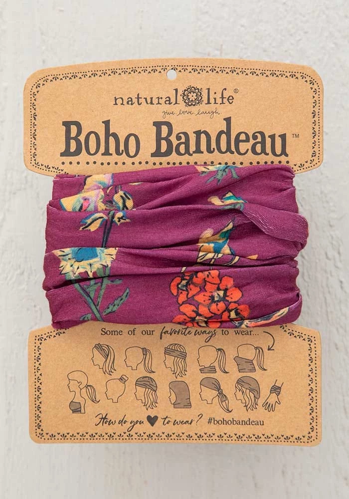 Natural Life Berry Stems Boho Bandeau 3 Natural Life Berry Stems Boho Bandeau