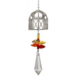 Woodstock Chimes Country Barn ~ Crystal Fantasy Suncatcher