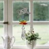 Woodstock Chimes Cow ~ Crystal Fantasy Suncatcher Prisms & Hanging Crystals