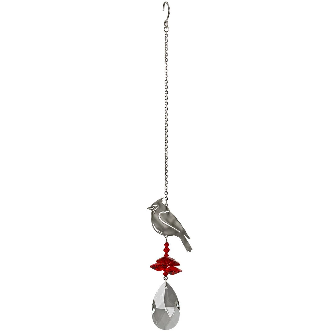 Woodstock Chimes Cardinal ~ Crystal Fantasy Suncatcher 5 Woodstock Chimes Cardinal ~ Crystal Fantasy Suncatcher