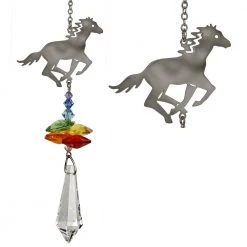 Woodstock Chimes Horse ~ Crystal Fantasy Suncatcher 7 Woodstock Chimes Horse ~ Crystal Fantasy Suncatcher