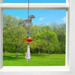Woodstock Chimes Horse ~ Crystal Fantasy Suncatcher