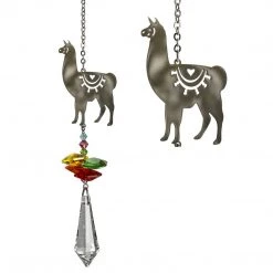 Woodstock Chimes Llama ~ Crystal Fantasy Suncatcher