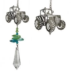 Woodstock Chimes Farm Tractor ~ Crystal Fantasy Suncatcher Prisms & Hanging Crystals 7 Woodstock Chimes Farm Tractor ~ Crystal Fantasy Suncatcher Prisms & Hanging Crystals