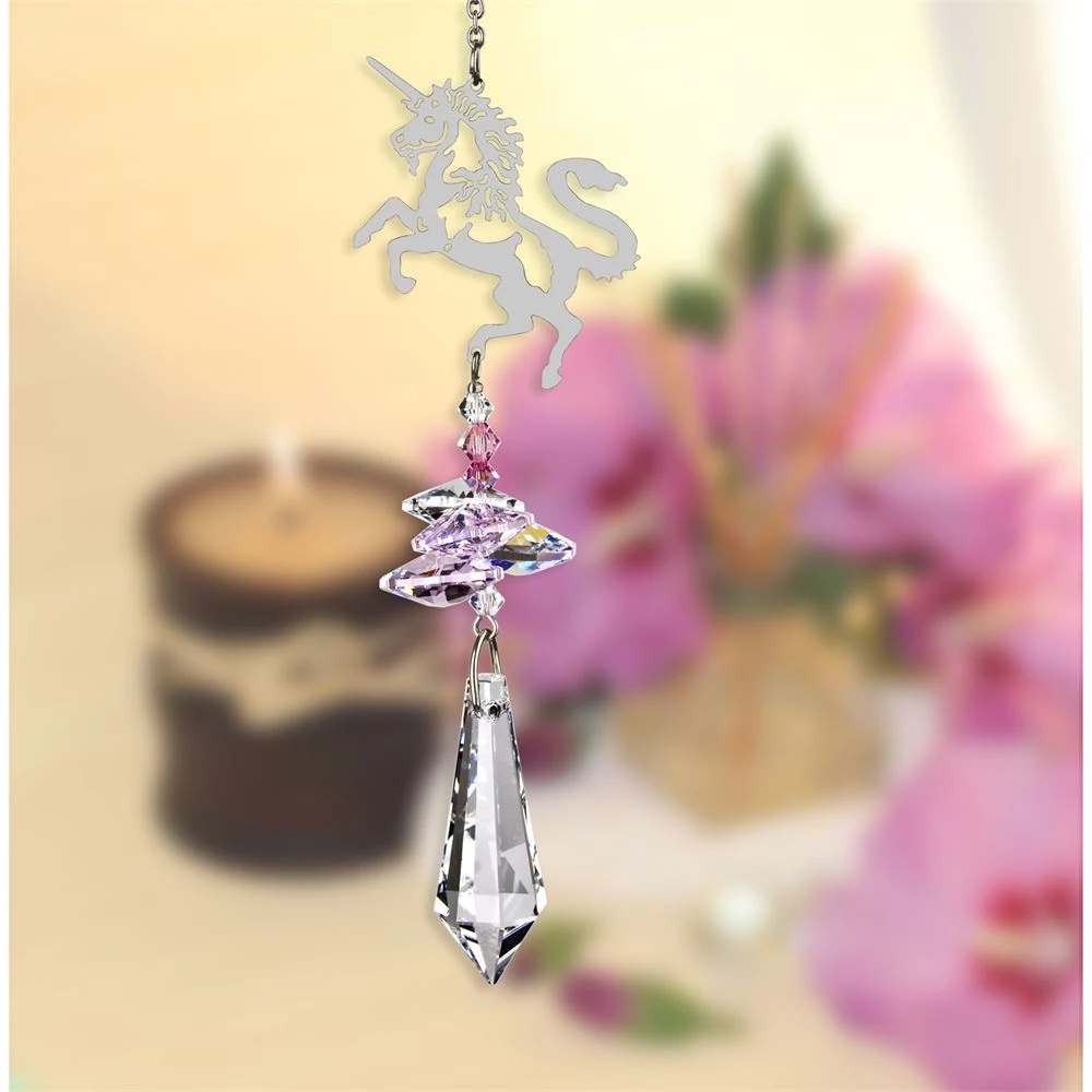 Woodstock Chimes Graceful Unicorn ~ Crystal Fantasy Suncatcher Unicorns 5 Woodstock Chimes Graceful Unicorn ~ Crystal Fantasy Suncatcher Unicorns