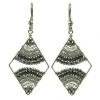UPAVIM Crafts Global Fair Trade Gifts Diamond Wire And Bead Earrings Handcrafted In Guatemala
