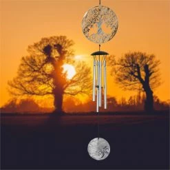 Woodstock Chimes New Arrivals! Tree Of Life Flourish Wind Chime ~ Woodstock Wind Chimes