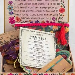 Natural Life Floral Mustard Happy Box