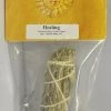 New Age Imports Smudging Tools & Accessories Healing ~ Mountain Sage, Cedar Sage, & Copal Resin Bundle ~ Smudge Stick