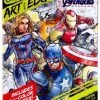 Notions Kids Crafts & Activities Marvel Avengers Crayola Art With Edge Coloring Book