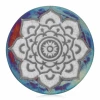 Raku Potteryworks Mandala Coasters Set From Raku Pottery