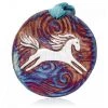Raku Potteryworks New Arrivals! Spirit Pony Medallion Magnet From Raku Pottery 2 Raku Potteryworks New Arrivals! Spirit Pony Medallion Magnet From Raku Pottery