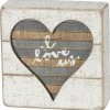 Primitives By Kathy Box Signs I Love Us Slat Wood Box Sign 2 Primitives By Kathy Box Signs I Love Us Slat Wood Box Sign