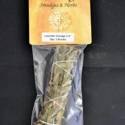 New Age Imports Lavender Flower Purple Sage "Royal" Smudge Stick (3-4")