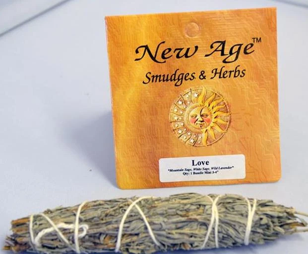 New Age Imports Love ~ White Sage, Mountain Sage, & Mountain Lavender Bundle ~ Smudge Stick 3 New Age Imports Love ~ White Sage, Mountain Sage, & Mountain Lavender Bundle ~ Smudge Stick
