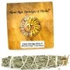 New Age Imports Copal Smudge Stick ~ Mountain Sage & Copal Resin Bundle