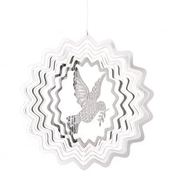 Woodstock Chimes Dove Shimmers Metal Suncatcher