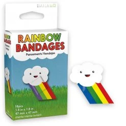 NMR Happy Rainbow Bandages