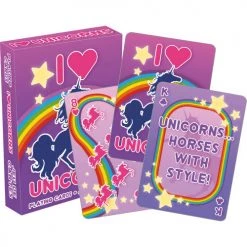 NMR I Love Unicorns Set Of Playing Cards