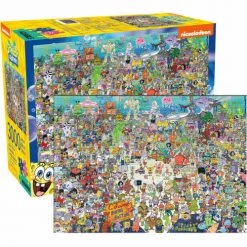 NMR Spongebob Squarepants 3,000 Piece Puzzle