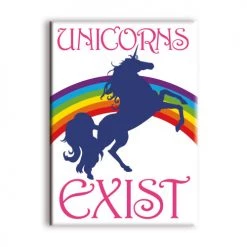 NMR Unicorns Exist Flat Magnet