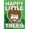 NMR Happy Little Trees Bob Ross Flat Magnet 1 NMR Happy Little Trees Bob Ross Flat Magnet