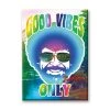 NMR Good Vibes Only Bob Ross Flat Magnet 2 NMR Good Vibes Only Bob Ross Flat Magnet