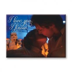 NMR I Love You. I Know Star Wars Flat Magnet