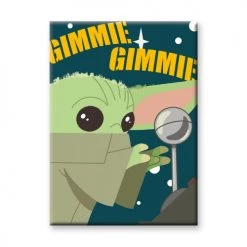 NMR Gimmie Gimmie The Child Mandalorian Star Wars Flat Magnet