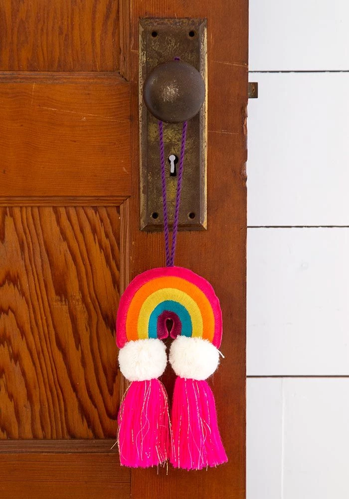 Natural Life Rainbow Tassel Tie-On 3 Natural Life Rainbow Tassel Tie-On